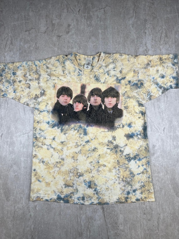 ビートルズ　ヴィンテージtシャツ　THE BEATLES ホワイト1995 希少 希少】ビートルズ tシャツ 柄 beatles takahiro ヴィンテージ
