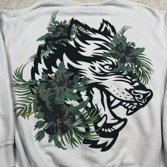 Darc Sport 82/1000 Wolf Graphic Print Sweatshirt Crewneck