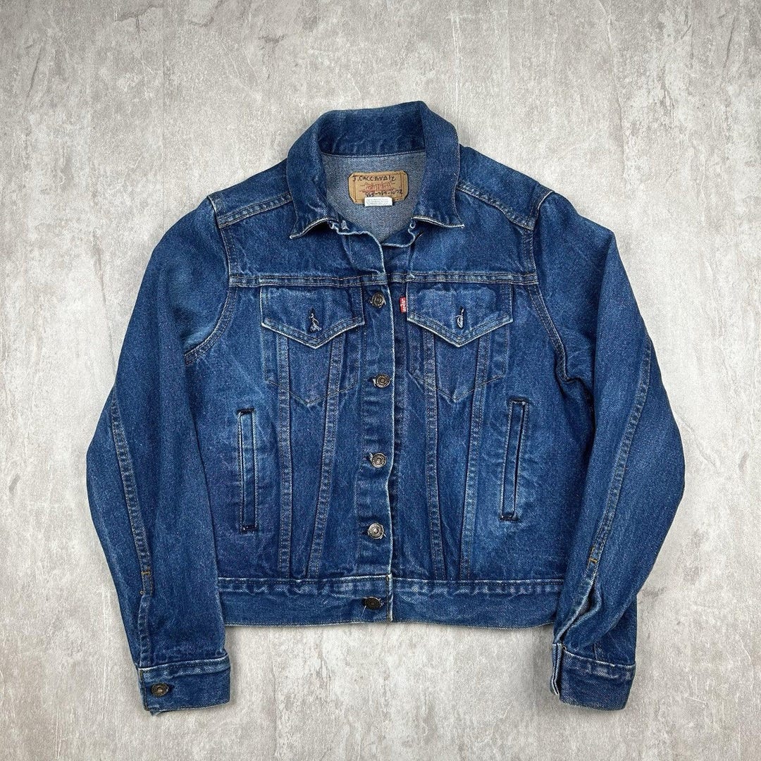 Vintage Levi's 76581-0214 USA Type 3 Denim Trucker Jacket