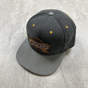 Rare Cleveland Cavaliers #23 LeBron James Mitchell & Ness Adjustable Cap Hat