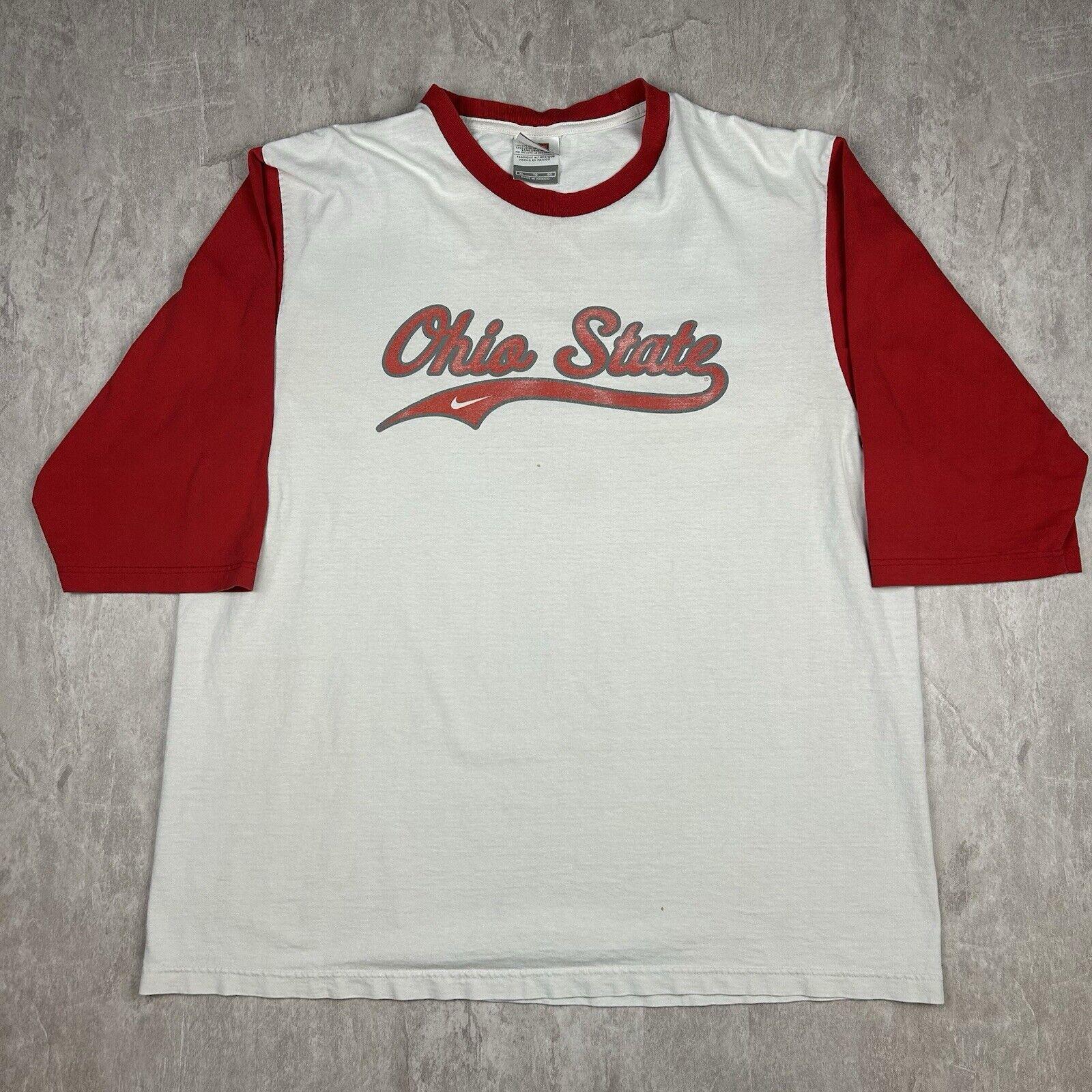 Ohio State 3/4 Sleeve Shirts - Etsy