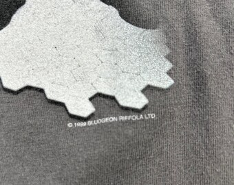 Vintage 1999 Def Leppard Euphoria Tour T-shirt Grey Giant Men's