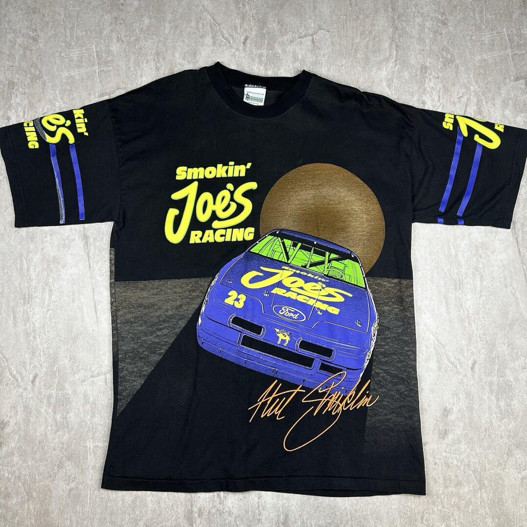 【oan】NASCAR Saturn Vintage Short Sleeve T-shirt Amazon.com: NASCAR Mark Martin Men's and Women's Short
