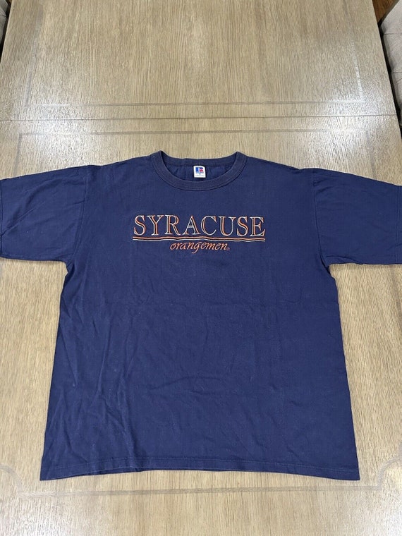 Vintage Syracuse University Orangemen T Shirt Russ