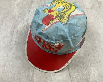 Vintage Stray Cats Painters Cap Hat Rockabilly Music One Size Unisex Rare
