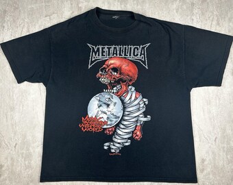希少 00's LLICA PUSHEAD TOUR 2004 Tシャツ Vintage Metallica Pushead Summer 2004 Tour T-shirt Size M - Etsy
