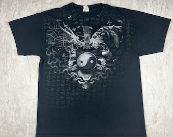 VINTAGE - Yin Yang 陰陽 Tシャツ Tee VINTAGE ビンテージ 中国 古着 1600E70D-E378-40E2-8AE3-