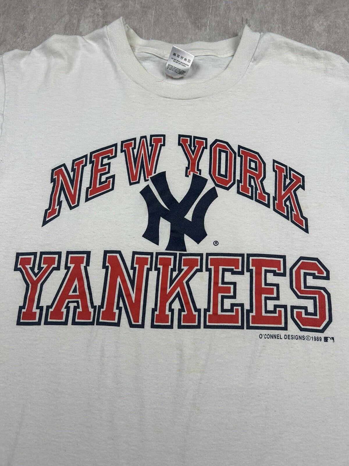80s 1989年 デッドストック ヤンキース Tシャツ ヴィンテージ 1989 80年代 ニューヨーク ヤンキース MLB Tシャツ
