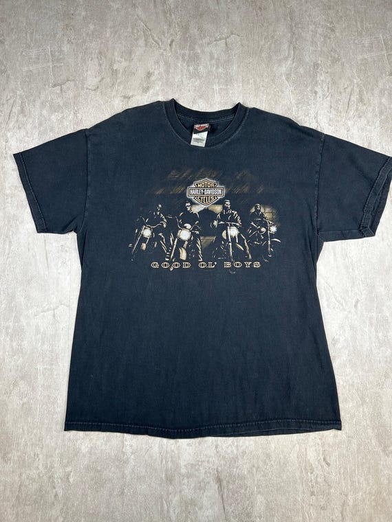 Harley Davidson Good Ol Boys Seacoast NH T-shirt Men's Size XL - Etsy