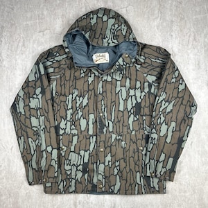 80sUSA製トレバークカモ柄シャツジャケットフルジップドリズラー型ビンテージ ジャケット | アメカジ SHOP Teddy's テディーズ
