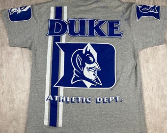 Vintage 90s Duke Blue Devils Nutmeg Athletic Dept Men's Size