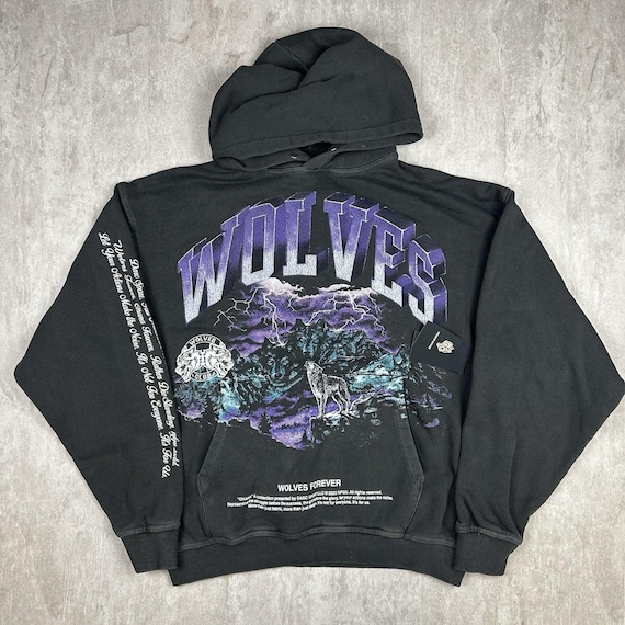 Darc Sport Hoodie With Tags Black Ohana Tour 2023 Wolves Vintage