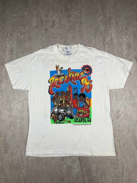 90s SUPERFEST '93 Tシャツ Lサイズ Rare Vintage 90s Atlanta Freaknik 95 Rap Shirt Vtg Concert Band