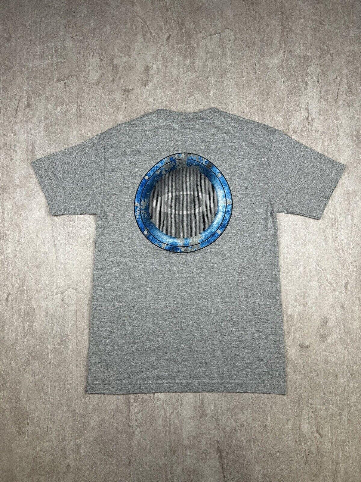 Vintage Oakley Software Icon T-shirt Surfer Gray Double Vintage Oakley Software Icon T-shirt Surfer Gray Double