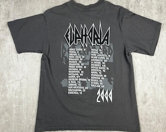 Vintage 1999 Def Leppard Euphoria Tour T-shirt Grey Giant Men's