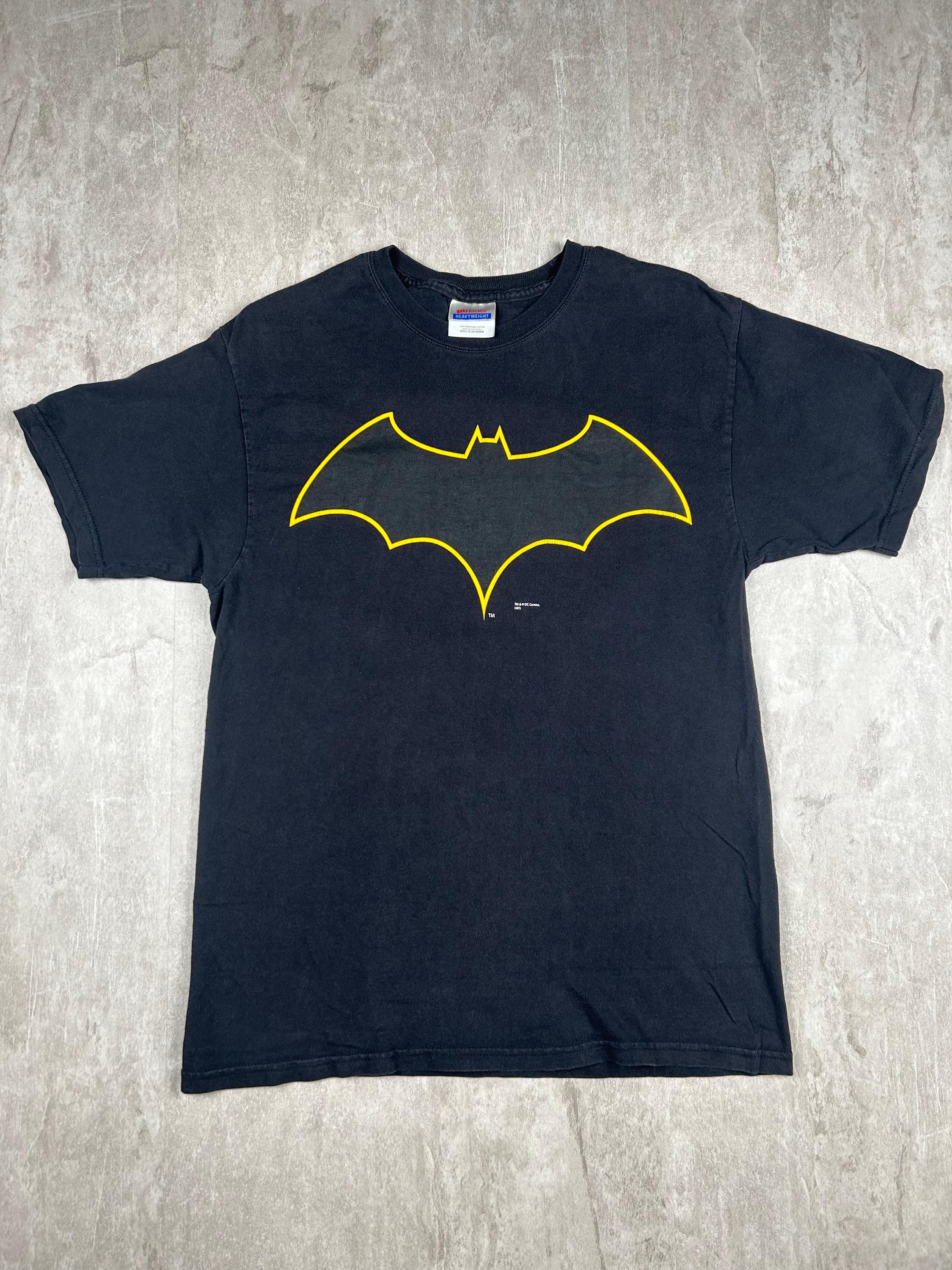 Vintage DC Comics Batgirl Symbol II T shirt Batman Black Hanes Mens Size M Etsy