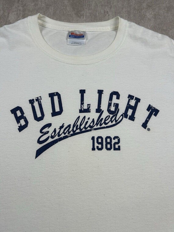 最も人気のある製品 Bud Light ホワイト Tシャツ xlサイズ 【公式通販】