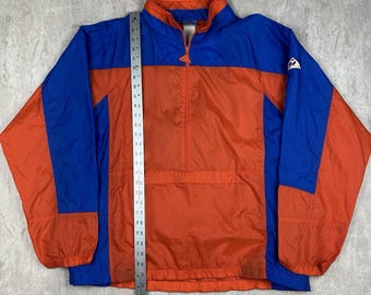 Vintage 90s Apex One Varsity Syracuse Zip Pull-over Jacket