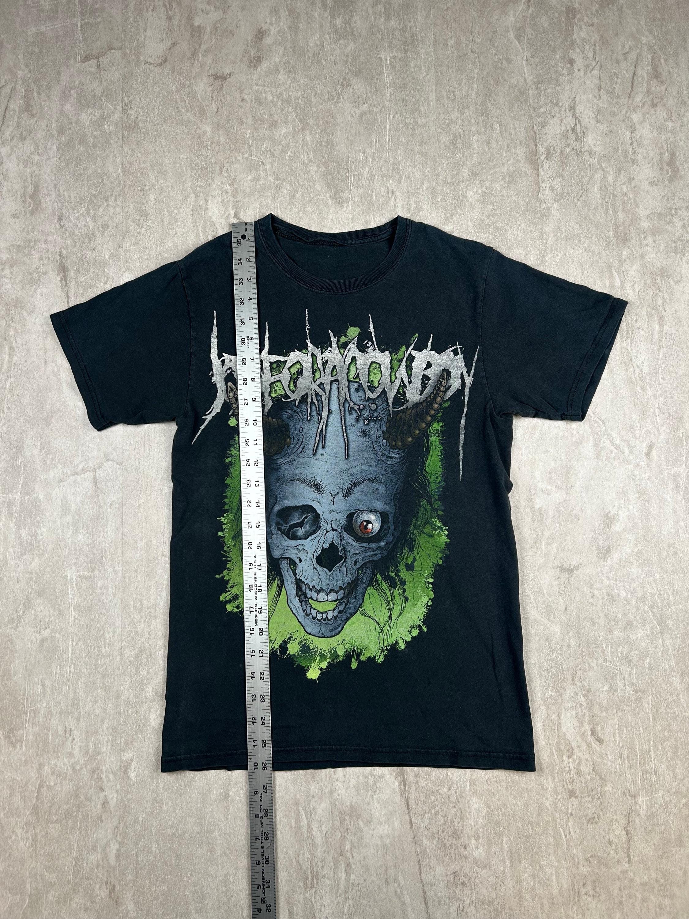 T-shirt Graphique Job For A Cowboy American Death Music - Tailles S-5XL, Neuf étiqueté