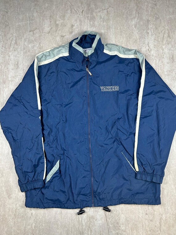 90s vintage starter new York Yankees M美品 VTG 90s MLB NEW YORK YANKEES STARTER PUFFER JACKET CEMENT LINED