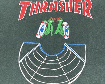 トップス THRASHER TURTLES CREW SWEAT THRASHER TURTLES CREW SWEAT