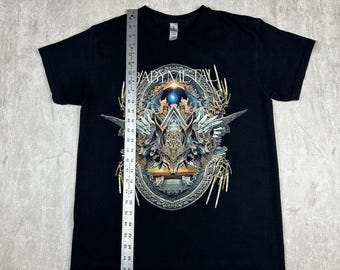 Babymetal 2023 Tour Black T-shirt Double Sided Babyklok