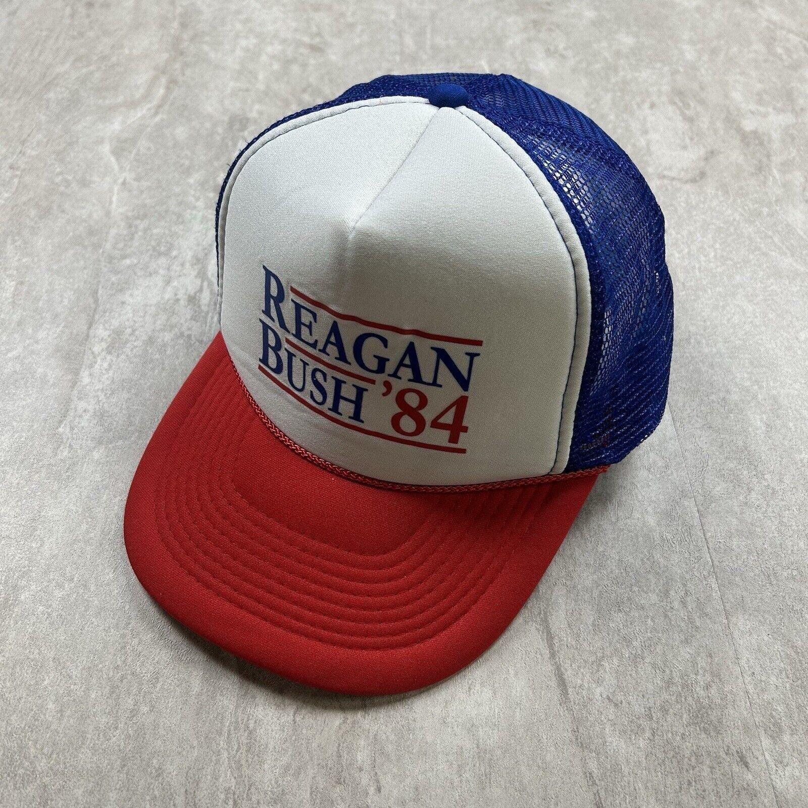 Casquette Vintage Ronald Reagan Homecoming 1984 - État Quasi Neuf (Mint) | Collector Années 70/80