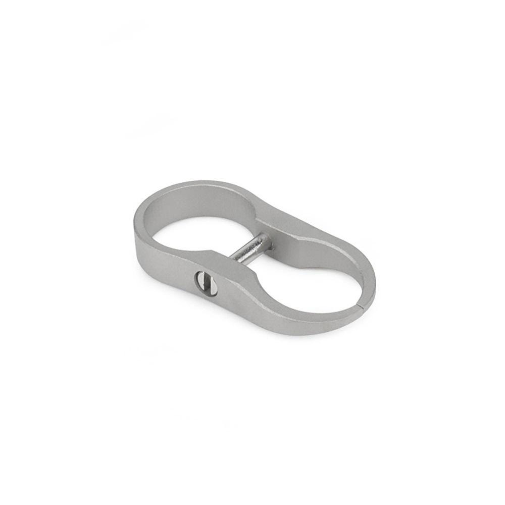 Mini Titanium Alloy Horseshoe Buckle - EDC Car Keychain, Outdoor Tool, Compact Key Ring, Quick Clip