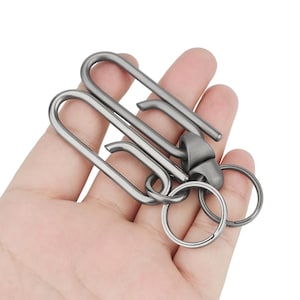 Titanium Alloy Belt Buckle Keyring - EDC Outdoor Tool