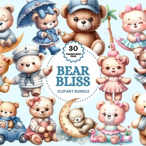 Clipart de osito de peluche juguetón y adorable, regalos dulces y entrañables, carta de amor de Cupido PNG, pegatinas de GoodNotes Elements