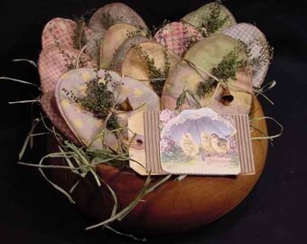 Flache Ostereier Ornies Schüsselfüller Biesen E-Pattern ET