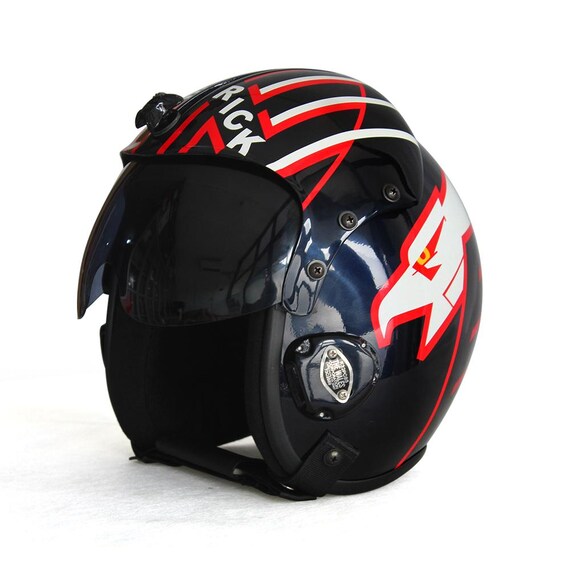 figterjet motorcycle helmet Original Cold War Chinese Air Force Tk-2 Flying  International Military Antiques Fighter Jet Us Army Flight