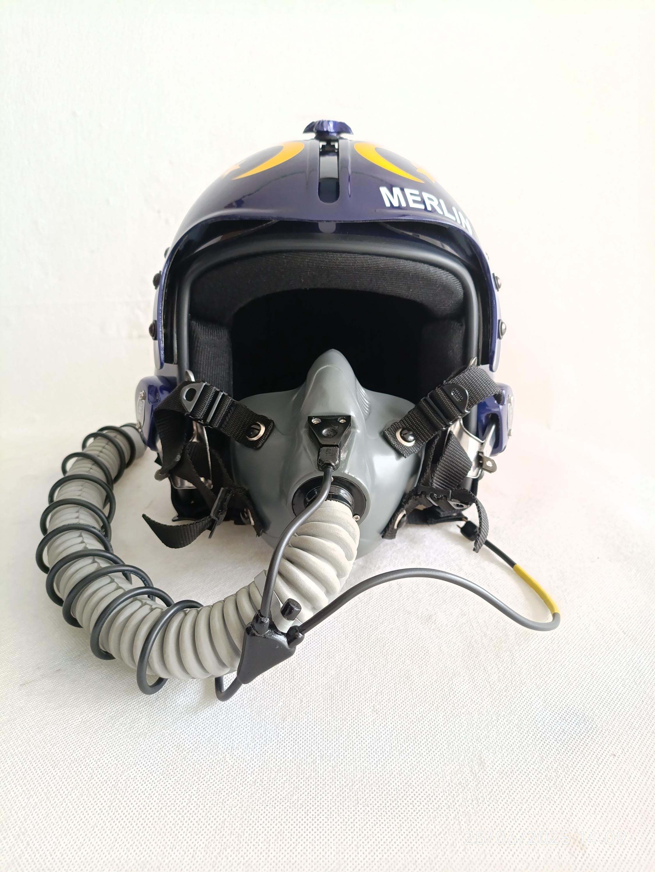 HGU-33 Top Gun Merlin V.2 Flight Fighter Jet Helmet Movie Prop +