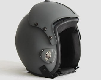 プレーングレー HGU-33 フライトヘルメット 映画用小道具 USN アメリカ