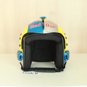 HGU-33 Grade B Silver Bull Fighter Jet Helmet Movie Prop