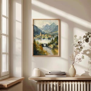 Killarney Ireland Watercolor Painting: Travel Art Print image 2