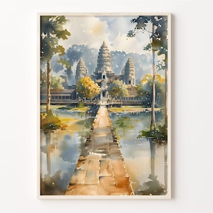 Cambodian oil painting - Etsy 日本