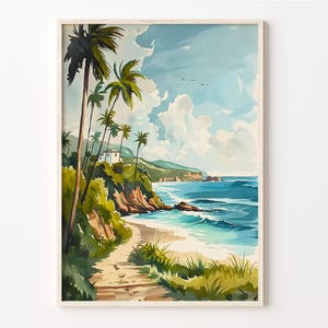 Bermuda Watercolor Painting, Bermuda Wall Art, North Atlantic Poster, Bermuda Print, Custom Text, Personalized Gift, C30-993