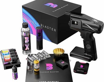 Flavour Blaster – Pro 2.4 Kit – Black - Smoked Bubble Cocktails