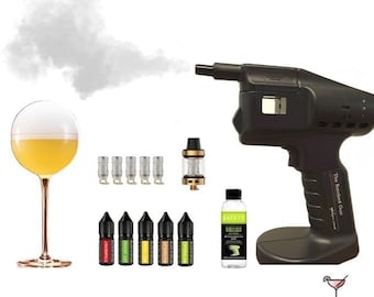 Bubble and Smoke Gun - Unique Effects for Spectacular Cocktails