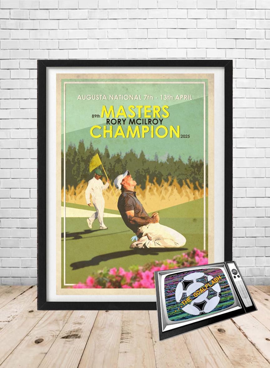 【希少】【美品】マスターズ2020　タイガー・ウッズ　ポスター（ポスターのみ） Tiger woods poster - Etsy 日本