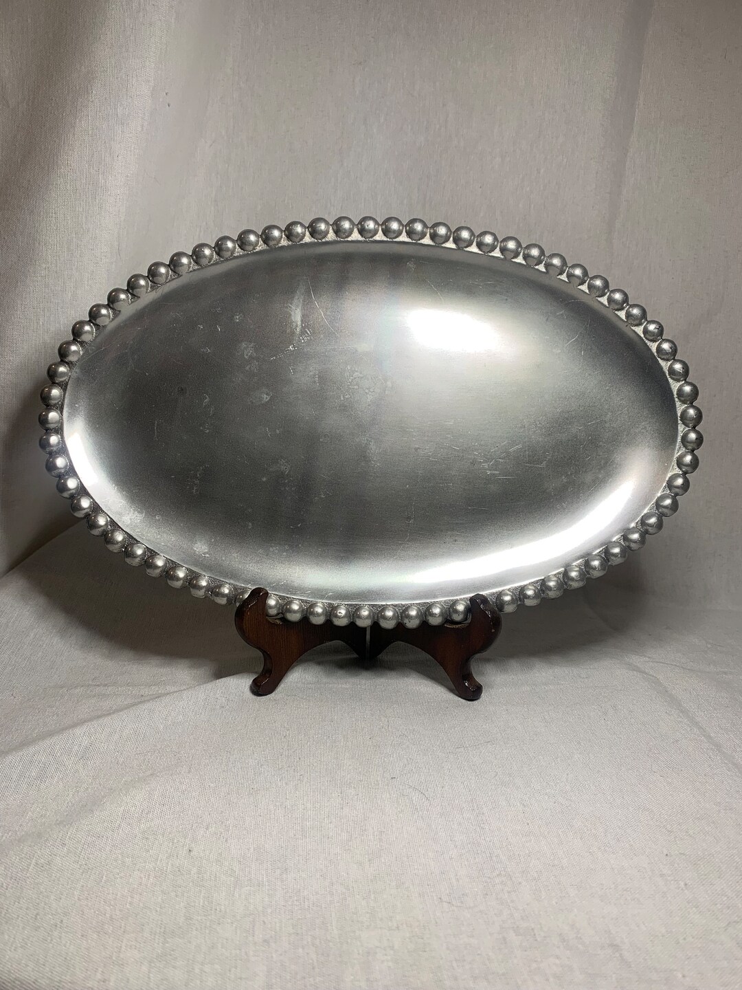 Vintage Lacquered Tray from Olinalá México Birds & Flowers