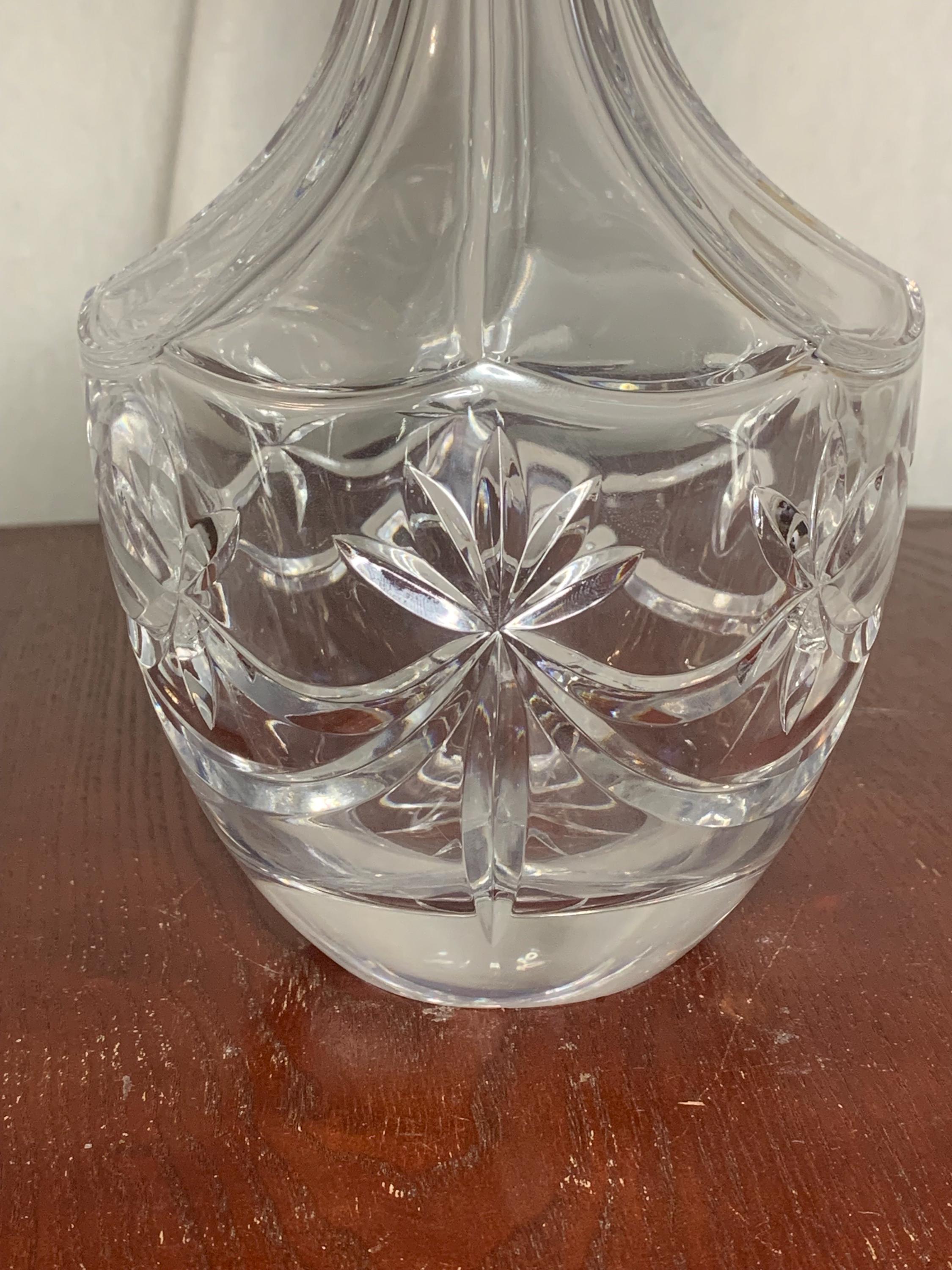 Vintage Gorham 100% Full Crystal Decanter - Etsy