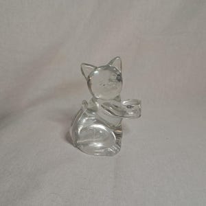 Glas Kätzchen Figur/Briefbeschwerer
