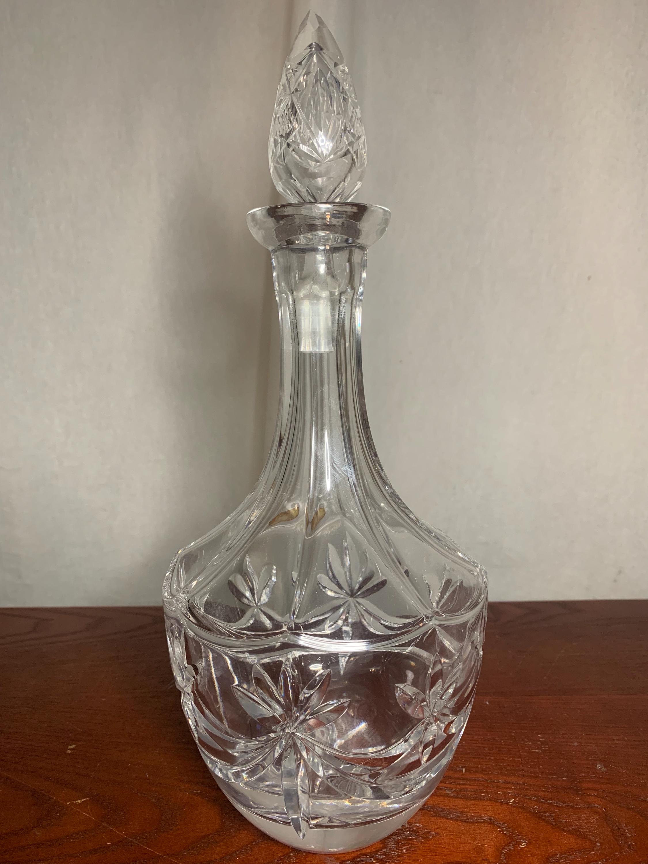 Vintage Gorham 100% Full Crystal Decanter - Etsy