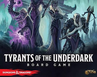 Insert for Tyrants of the Underdark : jeu de société