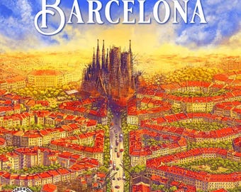 Einlage für Barcelona und Erweiterung Barcelona: Passeig de Gràcia