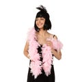 Baby Pink Feather Boa 85G 1.8M Handmade Fancy Dress Costume 1920s