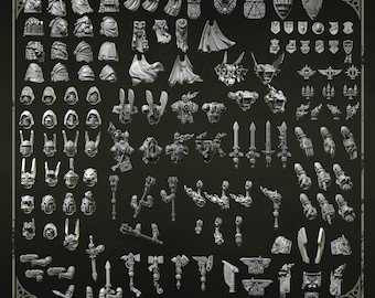 Lote completo Lion's Pride Pack - GrimDark Miniatures - Juegos de mesa - Wargaming - Piezas - GreyTide Studio