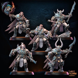 Nukuja Warriors - Warriors of the Dark Gods - Lost Kingdom Miniatures - 9th Age